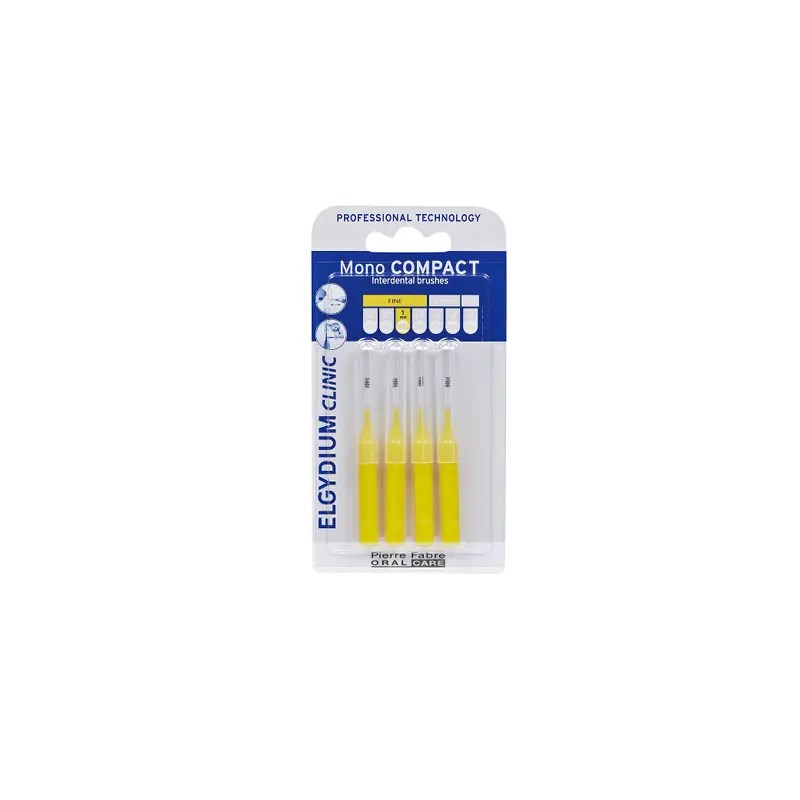 Elgydium Clinic Mono Compact Escovilhão Interdental Amarelo