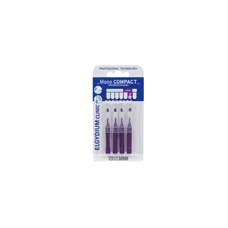 Elgydium Clinic Mono Compact Escovilhão Interdental Roxo