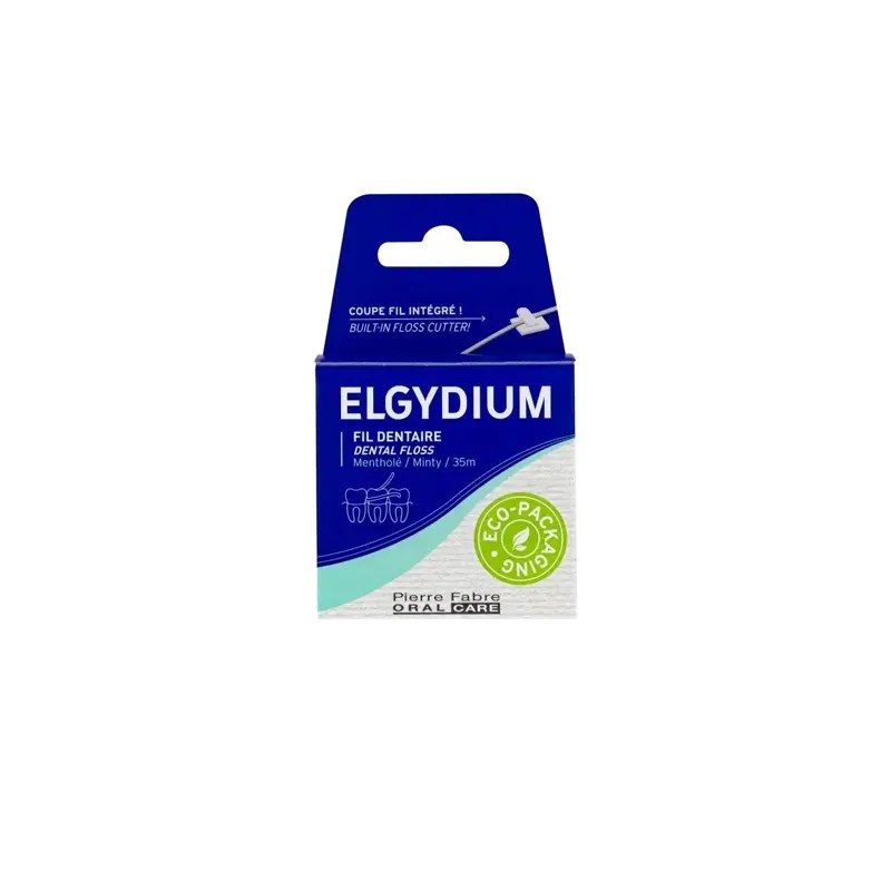 Elgydium Eco Fio Dentário Plástico Reciclado Sabor Menta