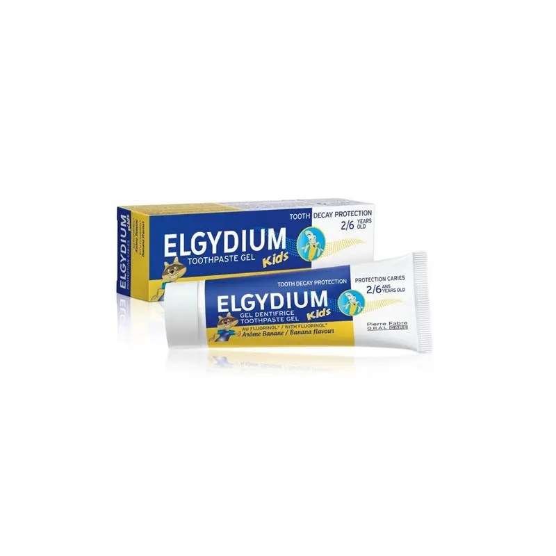 Elgydium Gel Dentífrico Sabor Banana 2 a 6 anos