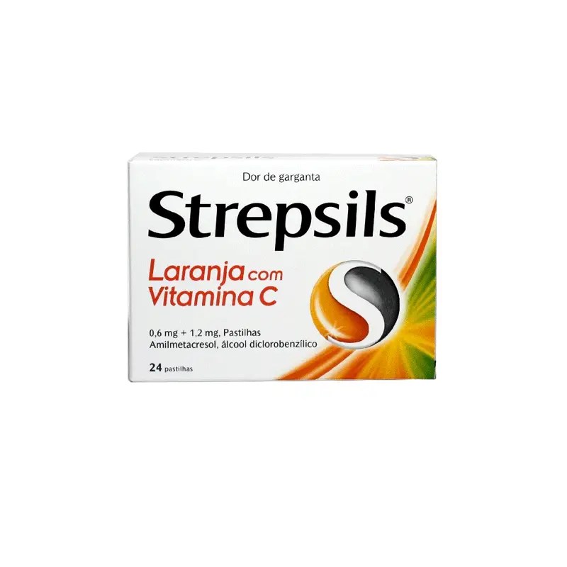 Strepsils Laranja com Vitamina C 24un