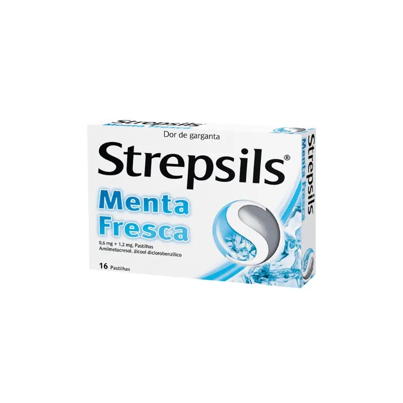 Strepsils Menta Fresca, 1,2/0,6 mg x 16 pst