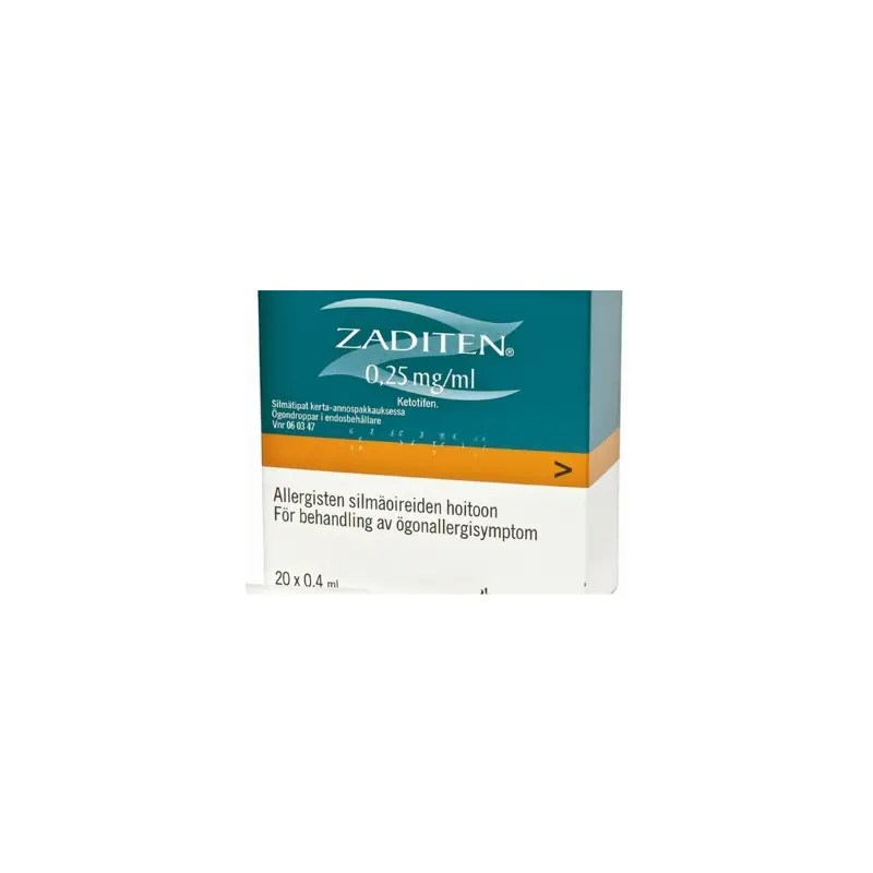 Zaditen 0,1 mg/0.4 ml x 20 Monodoses