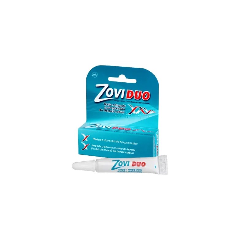 Zovirax Duo 50/10 mg/g creme 2g