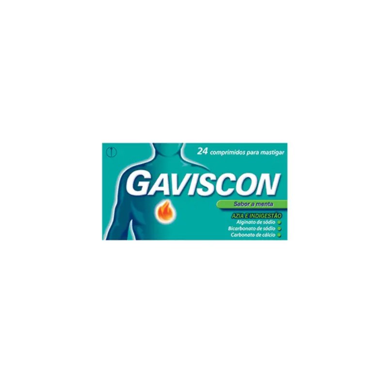 Gaviscon Morango x24 Comprimidos Mastigáveis