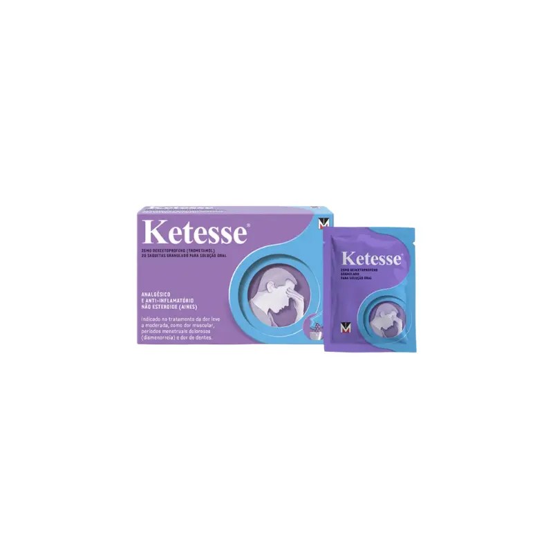 Ketesse 25 mg x20 saquetas
