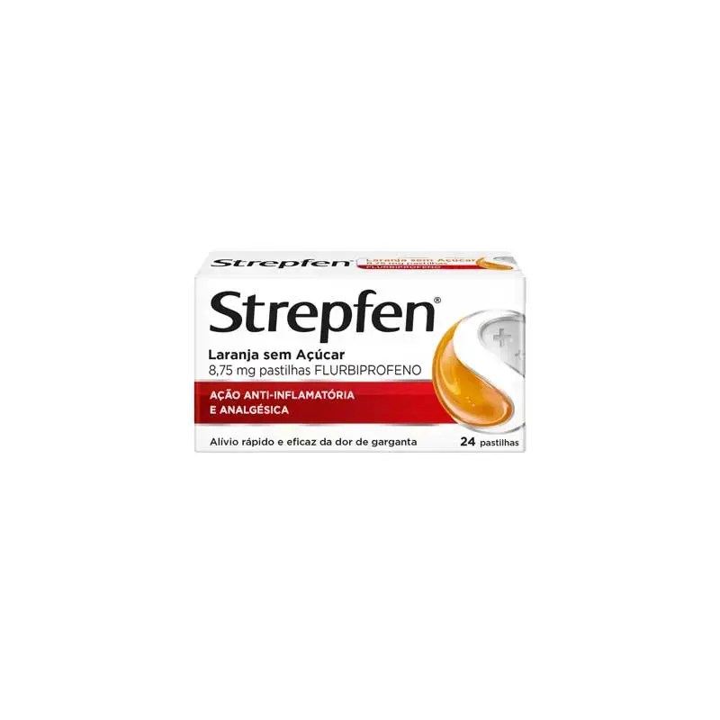 Strepfen Laranja Sem Açúcar 24un