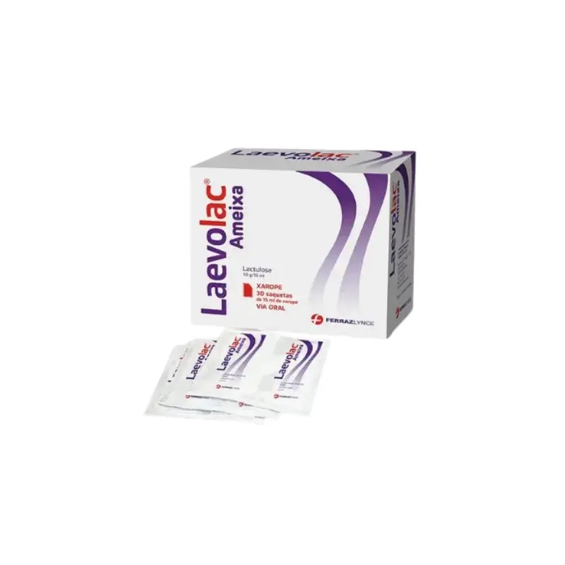 Laevolac Ameixa 10 g/15 ml x30 Saquetas