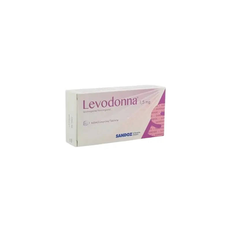 Levodonna 1,5 mg x 1 comprimido