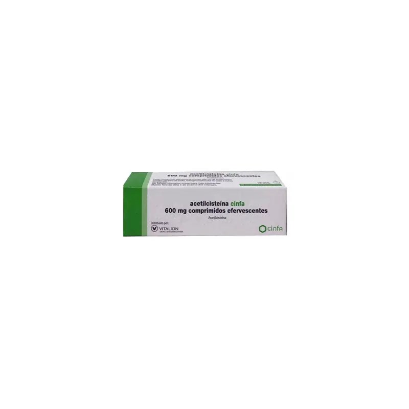 Acetilcisteína Vitória , 600 mg Tubo 20 Unidade(s) Comp eferv