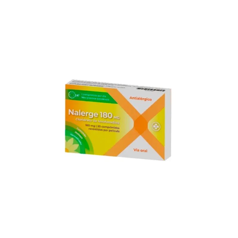 Nalerge 180 MG 180 mg x20 comprimidos