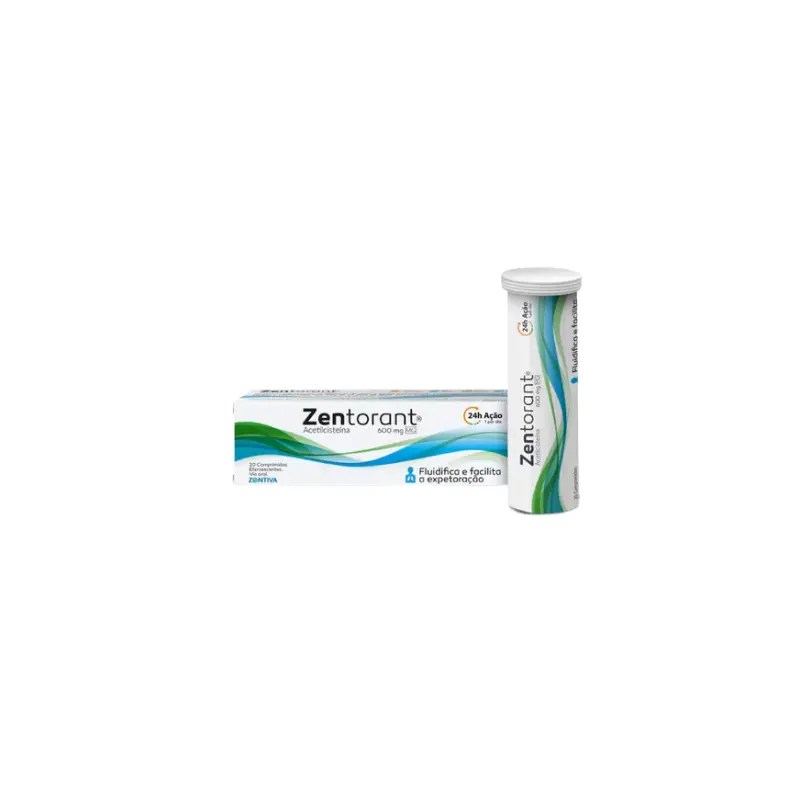 Zentorant 600 mg Tosse com Expetoração x 20 Comprimidos