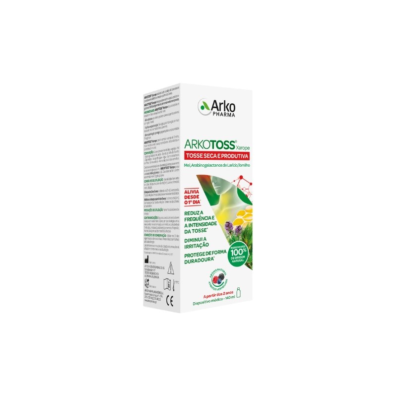 Arkotos Tosse Xarop Frutos Verm 140Ml