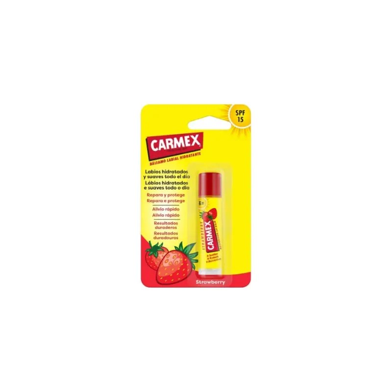 Carmex Stick Labial Morango SPF15 4,25gr