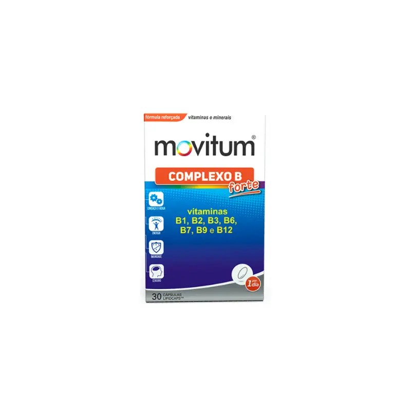 Movitum Complex B Forte x 30 Cápsulas