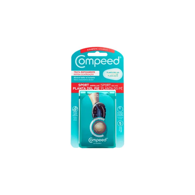 Compeed Sport Penso Bolhas Planta do Pé X5