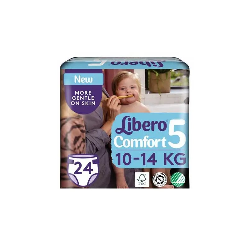 Libero Comfort 5 Fralda 10-14Kg x24