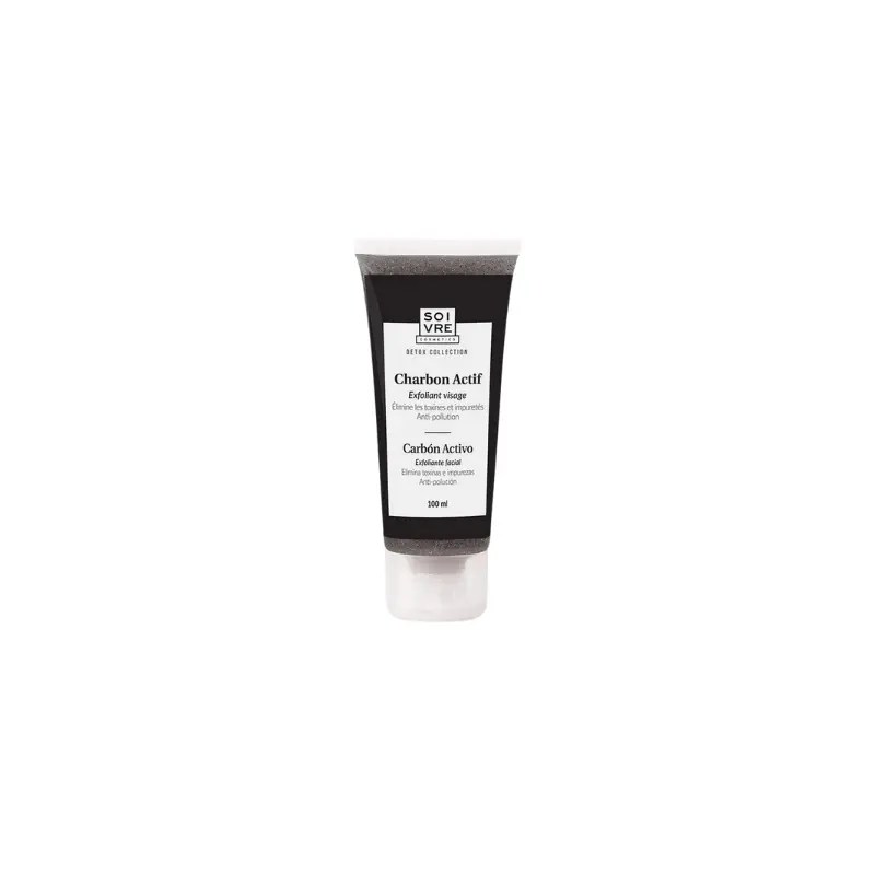 Soivre Detox Gel Exfoliante Rosto Carvão Ativado 100ml