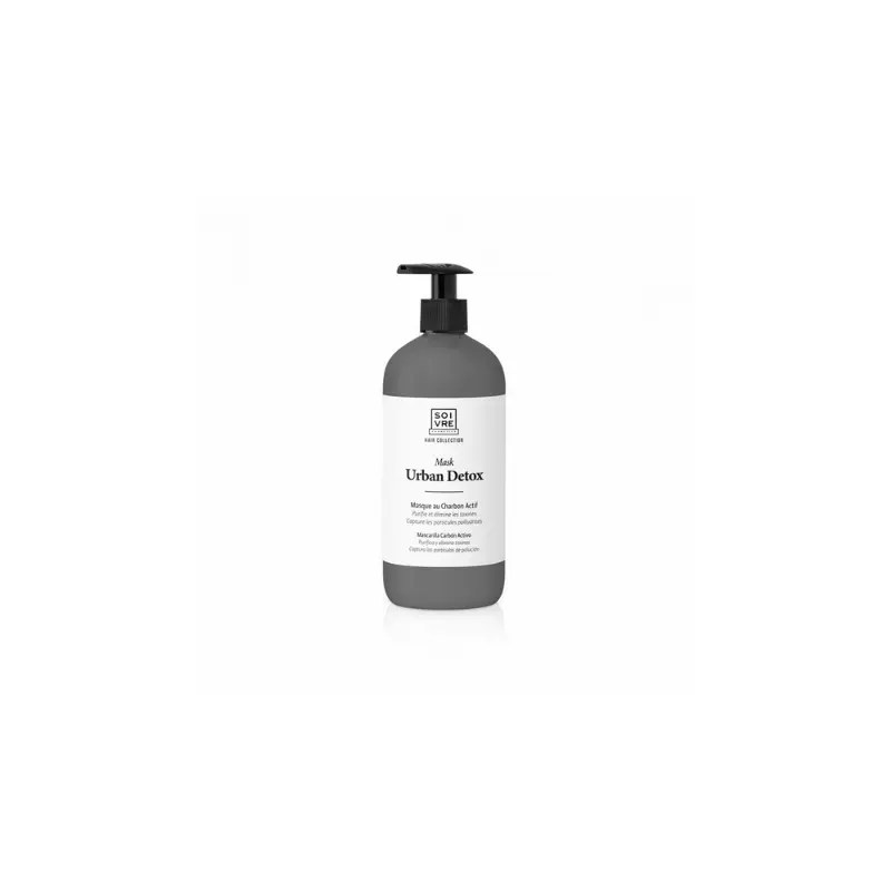 Soivre Detox Máscara Cabelo Carvão Ativado 500ml