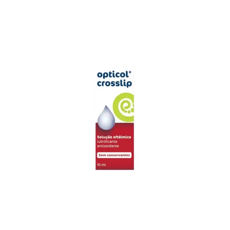 Opticol Crosslip Solução Oftálmica Lubrificante 10ml