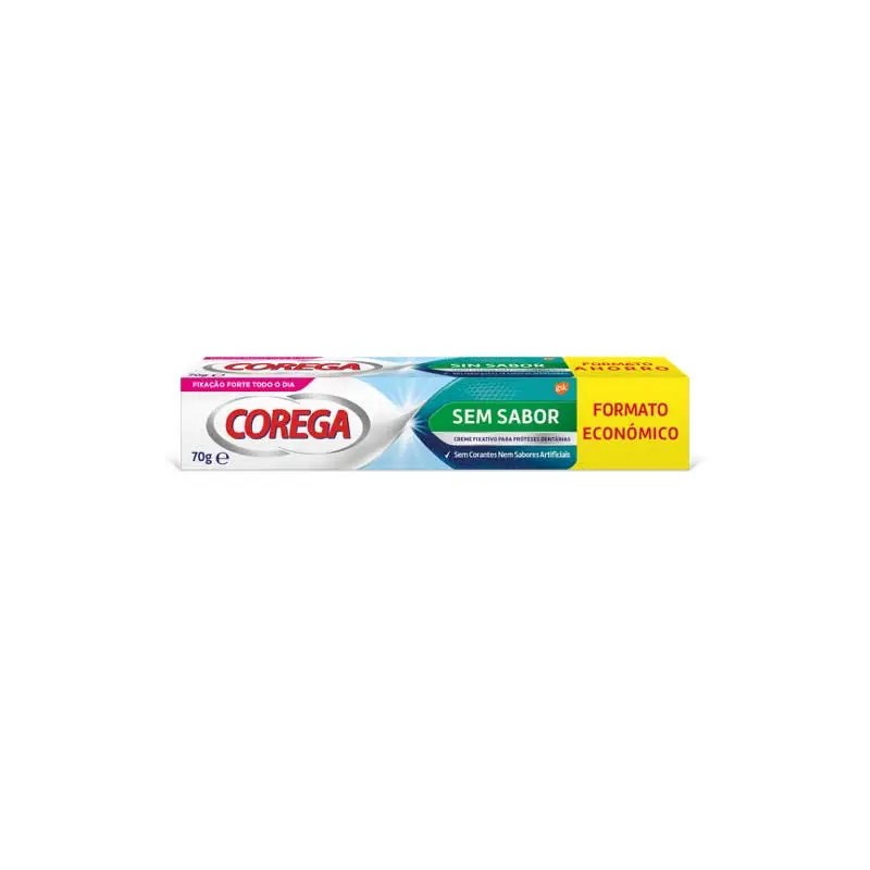 Corega Creme Fixação Prot S/Sabor 70 G