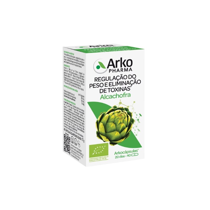 Arkopharma Alcachofra Bio Caps X40