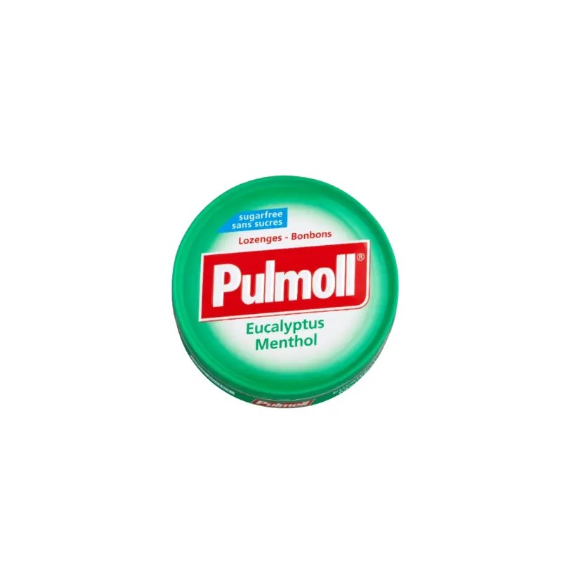 Pulmoll Eucalipto e Mentol Pastilhas Sem Açúcar 45gr