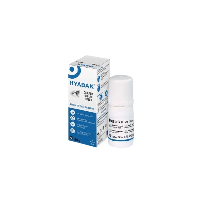 Hyabak 0.15% Solução Hipotónica 10ml