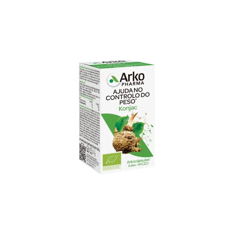 Arkocapsulas Konjac Glucomano 45 Cápsulas
