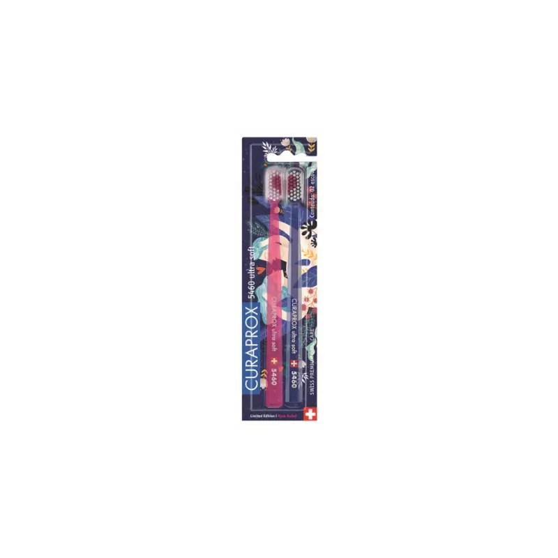 Curaprox CS 5460 Escovas de Dentes Ultra-Soft Love Edition x2