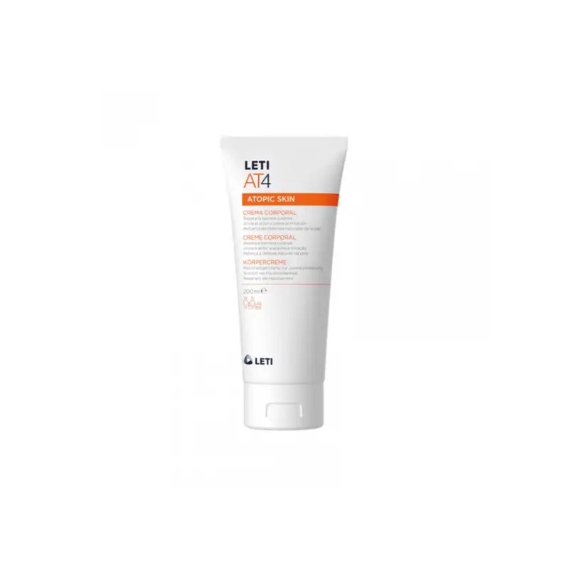 LetiAt4 Creme Corporal Pele Atópica 200ml