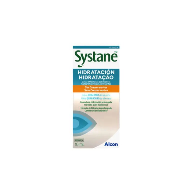 Systane Hidratação Gotas oftálmicas lubrificantes sem conservantes 10ml