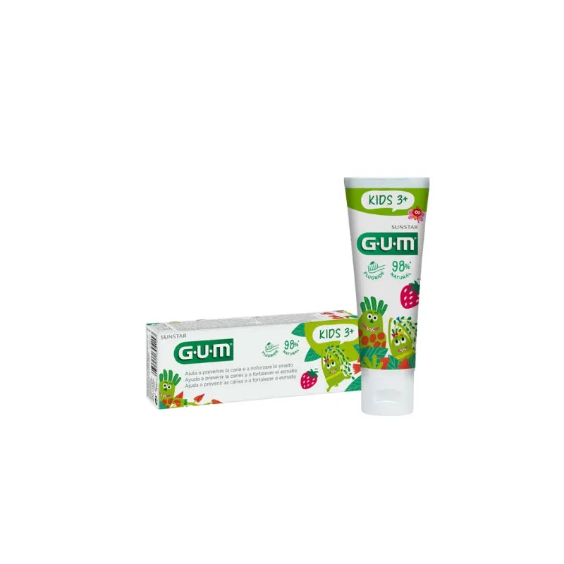 Gum Kids Pasta Dentífrica Morango 50ml