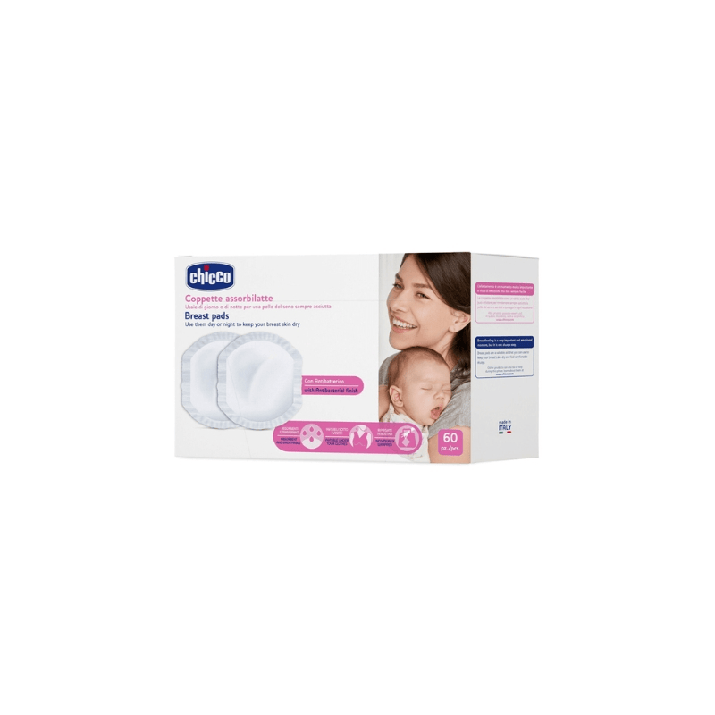 Chicco Discos Absorventes Anti-bacterianos x60 unidades
