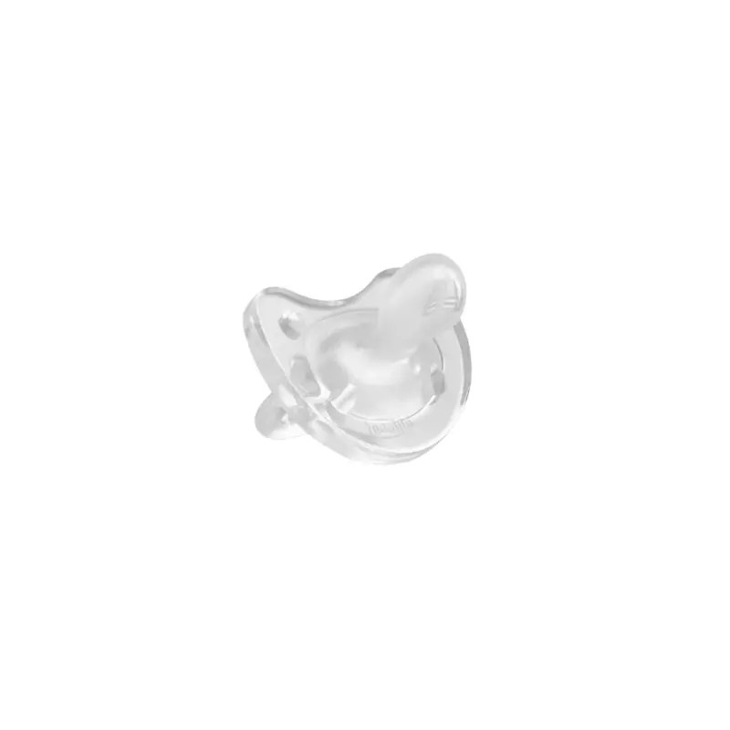 Chicco Chupeta Soft Transparente silicone 0-6m