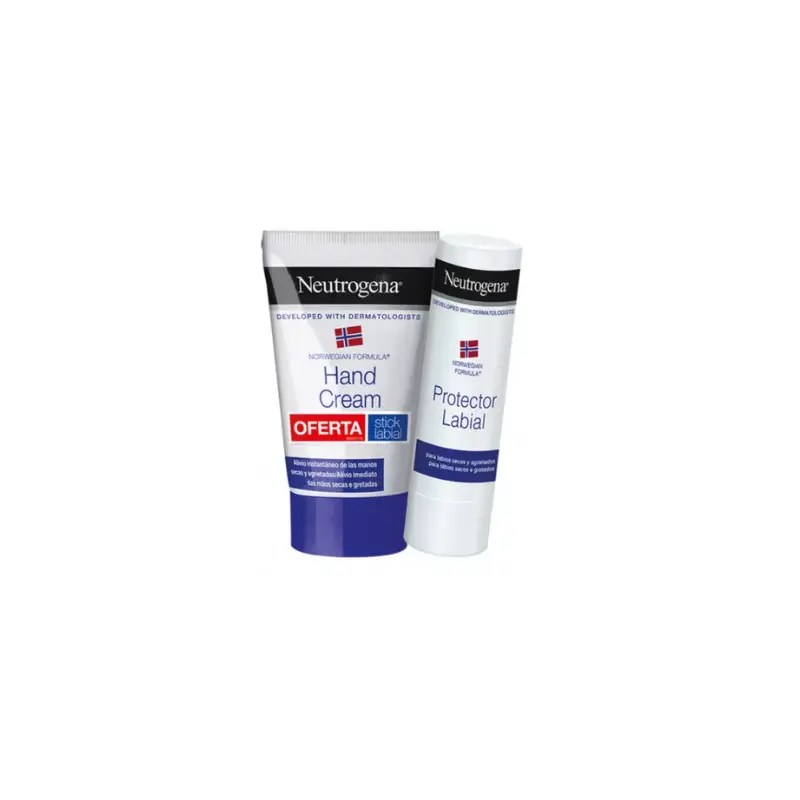 Neutrogena Creme de Mãos Concentrado 50ml + Stick Labial 4,8gr
