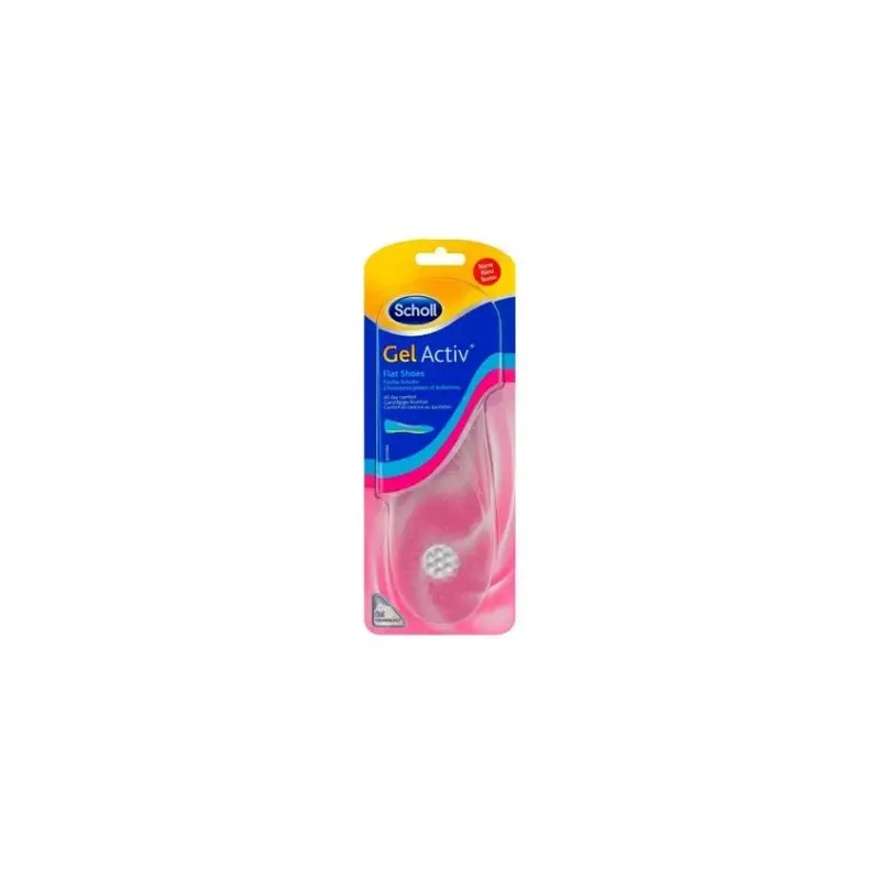 Scholl Gelactiv Palmilha Sapatos Rasos x 2