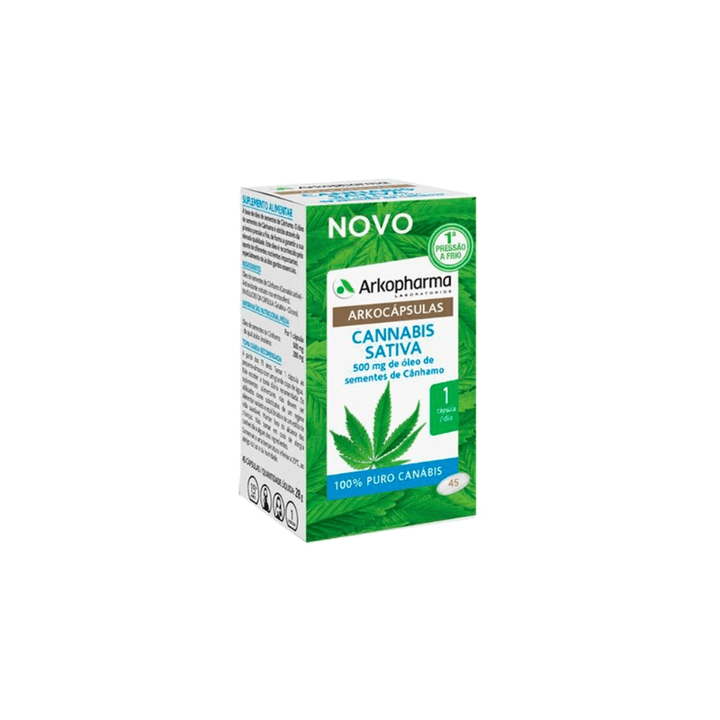 Arkocapsulas Cannabis Sativa x45