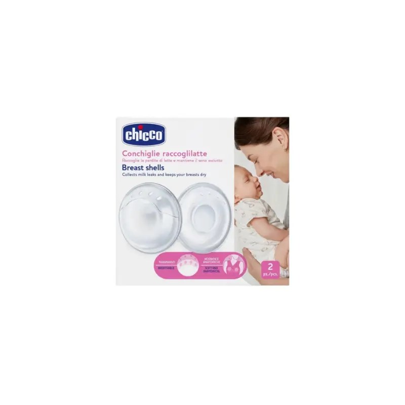 Chicco Conchas Coletoras de Leite 2 Unidades
