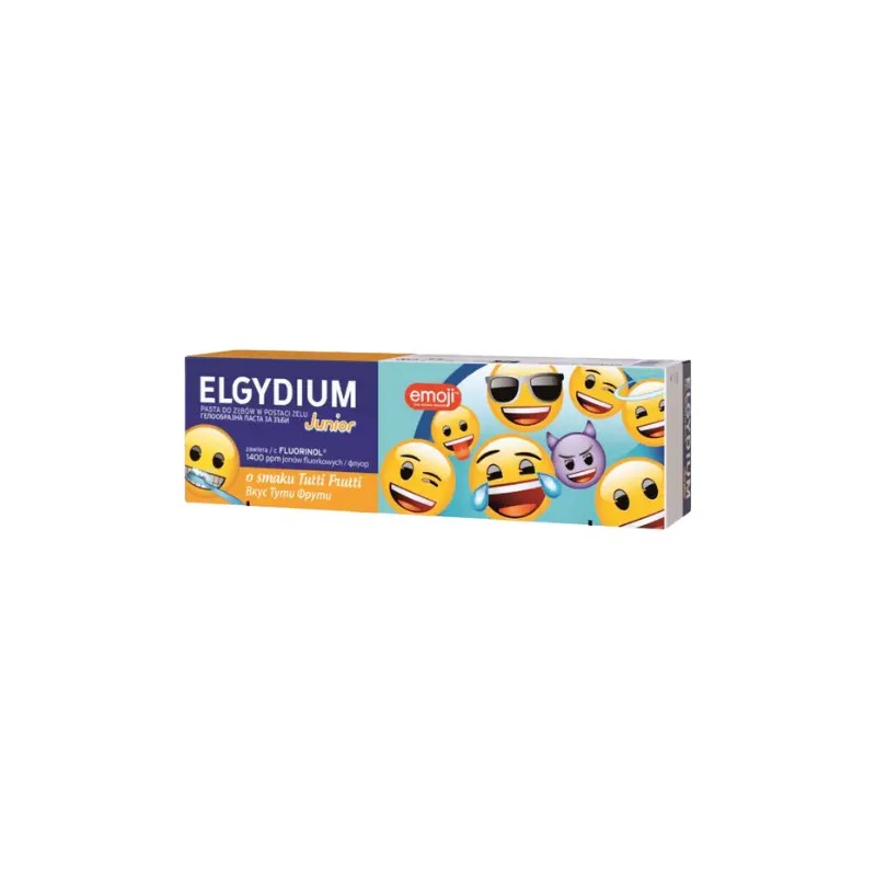 Elgydium Junior Gel Dentífrico Fruto Emoji 50 ml