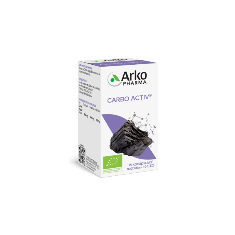 Arkocápsulas Carbo Activ Bio x40 cápsulas
