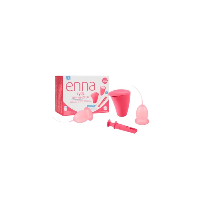 Enna Cycle EasyCup Copo Menstrual C/Aplicador S x2