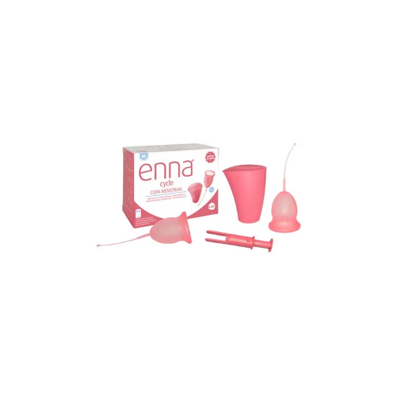 Enna Cycle EasyCup Copo Menstrual C/Aplicador M x2