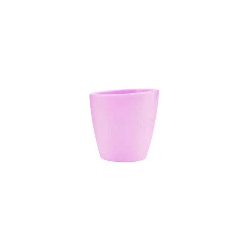 Chicco Mini Copo Silicone Rosa 6M+