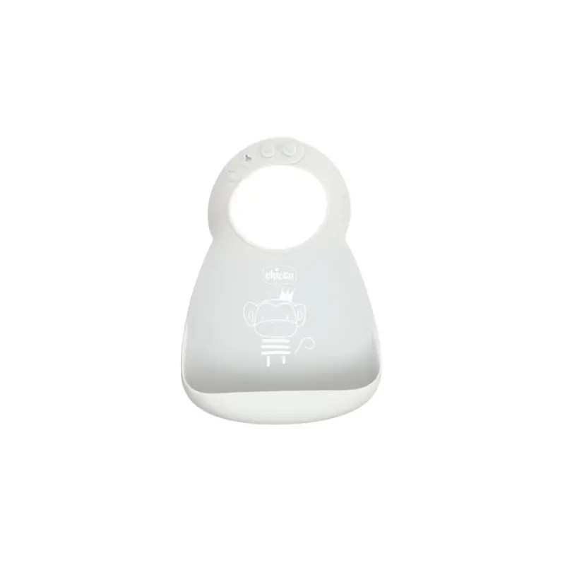 Chicco Babete Silicone Cinza 6m+