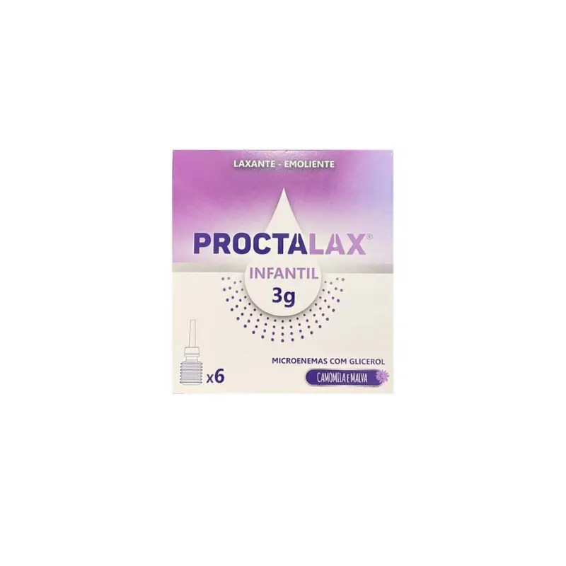 Proctalax Infantil Microenemas 3g x6