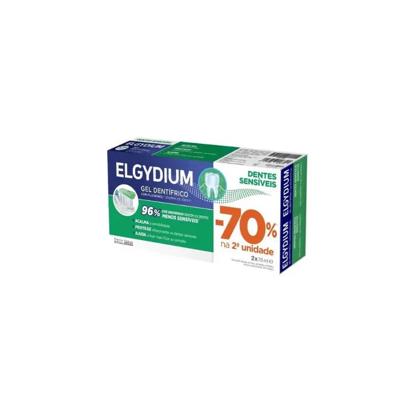 Elgydium Duo Dentes Sensíveis 70% 2ª Uni
