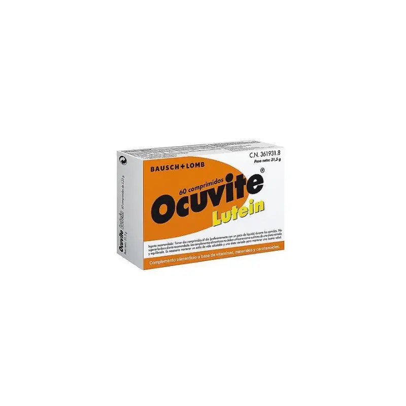 Ocuvite Lutein Suplemento Alimentar x 60 Comprimidos