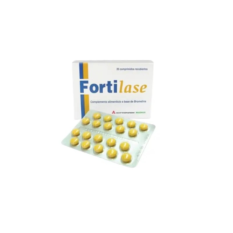 Fortilase x20 Comprimidos