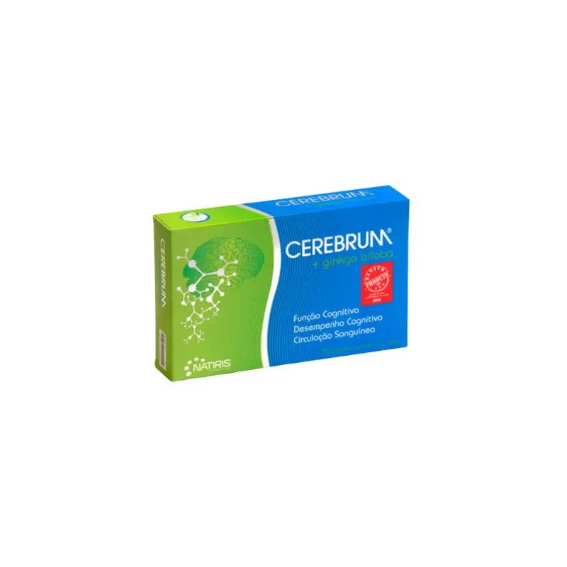 Cerebrum Ginkgo Biloba x20 ampolas bebíveis